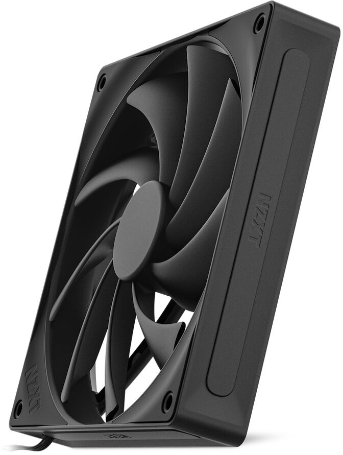Ventilador NZXT F140 Q QUIET AIRFLOW V2 140mm - Single Pack Negras image number 2