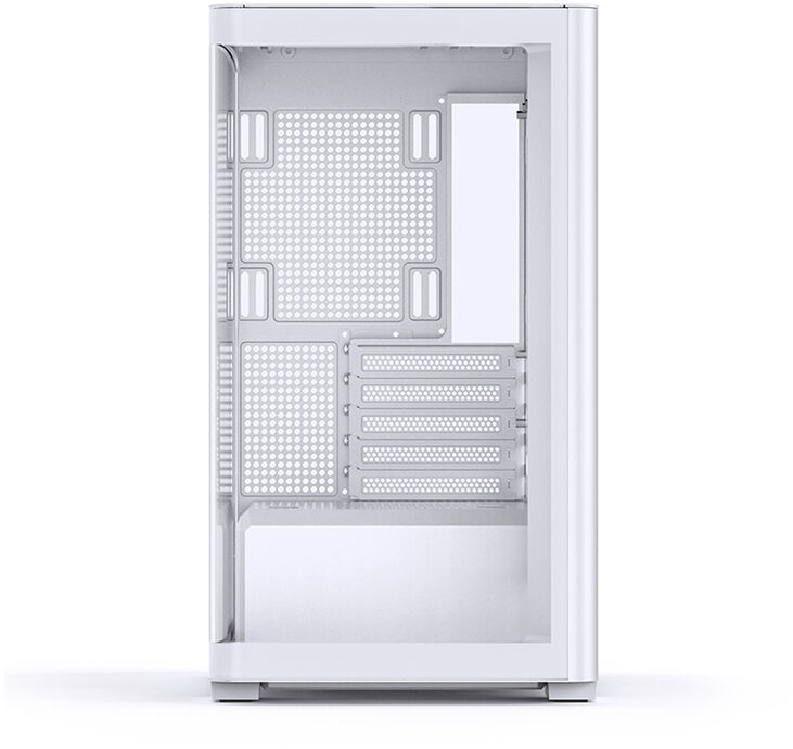Caja Micro-ATX Jonsbo D300 Vidrio Templado Blanco image number 2