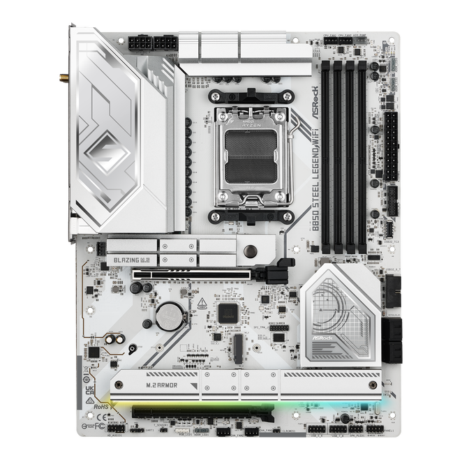 Placa Base ASRock B850 Steel Legend WiFi image number 3