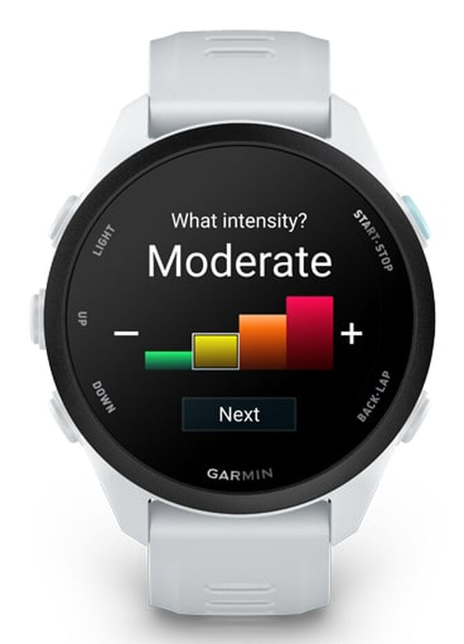 Smartwatch Garmin Forerunner 170 43mm Branco image number 7