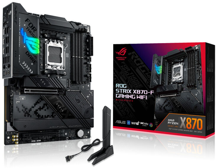Placa Base Asus ROG Strix X870E-F Gaming WiFi image number 11