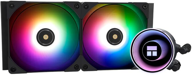 Kit Refrigeraci&oacute;n L&iacute;quida Thermalright Frozen Notte ARGB Negro - 240mm image number 0