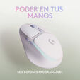 Rat&oacute;n Logitech G705 8200DPI Lightspeed Wireless Blanco image number null