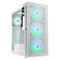 Caja ATX Kolink Observatory HF Mesh ARGB Blanco
