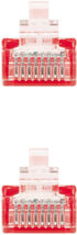 Cable de Red NanoCable RJ45 CAT.6 UTP AWG24 1 M Rojo image number null