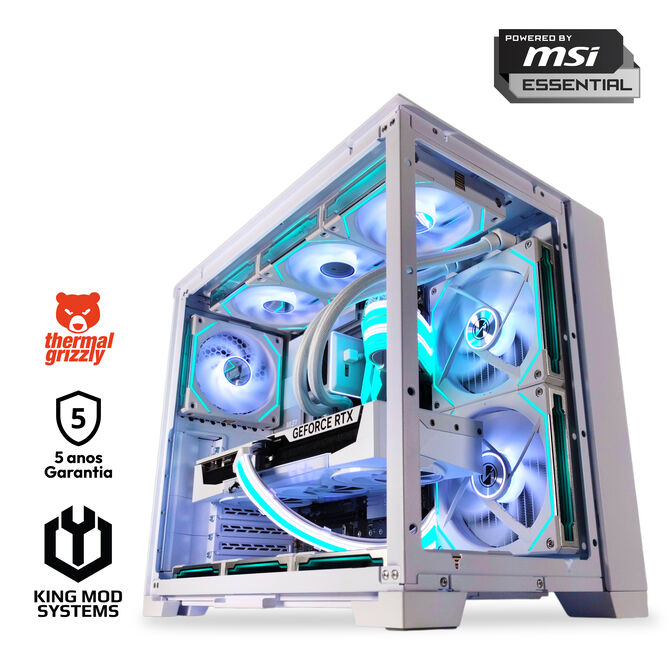 Ordenador King Mod Gamer-PC Powered by MSI Intel Ultra 7 265KF 48GB DDR5 2TB RTX 5080 WiFi W11 image number 0