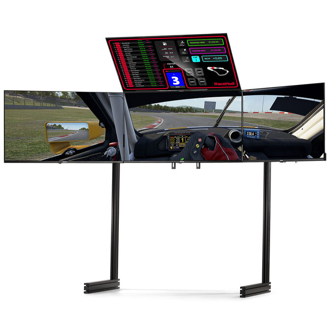 Soporte Monitor Next Level Racing Free Standing Quad Monitor Black Edition image number 2