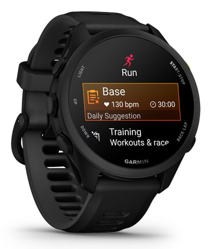 Smartwatch Garmin Forerunner 70 43mm Preto image number 5