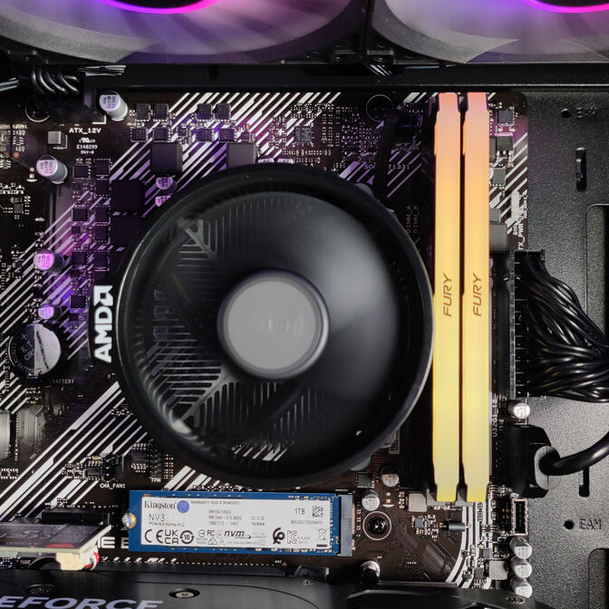 Ordenador AURA Gamer-PC TEAM 7 EDITION Ryzen 5 7500F 32GB DDR5 1TB RTX 5060 WiFi W11 image number 7