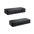 Switch Conmutador Nanocable 2x USB 3.0 a 2xUSB-A 3.0 + 2x USB-C 3.0 image number null