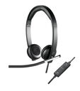 Auriculares Logitech H650e Stereo USB Negro image number null