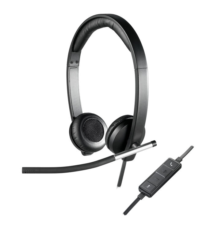 Auriculares Logitech H650e Stereo USB Negro image number 0