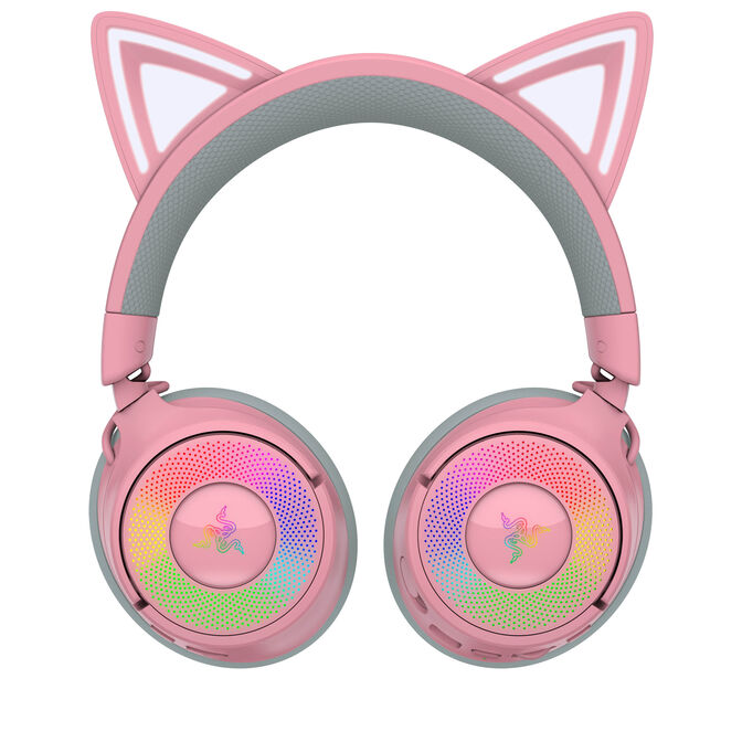 Auriculares Razer Kraken Kitty V3 Pro Wireless/Bluetooth Quartz image number 4