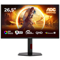 Monitor AOC Gaming 26.5" Q27G4SDR QD-OLED QHD 360Hz 0,03ms Adaptive-Sync HDR1000
