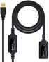 Cable USB 2.0 Nanocable Prolongador c/ Amplificador USB-A M/F 15 M image number null