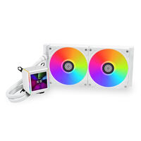 Kit Refrigeración Líquida CPU AIO Lian Li GALAHAD II LCD 280 ARGB Blanco - 280mm