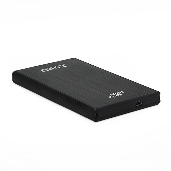 Caja Externa HDD Tooq 2.5" SATA (9mm) - USB 3.0 Negro image number 0