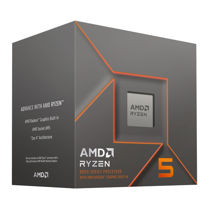Procesador APU AMD Ryzen 5 8500G 6-Core (3.5GHz-5GHz) 22MB AM5 image number 1