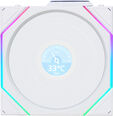 Ventilador Lian Li UNI FAN TL120 LCD Wireless RGB Reverse PWM Blanco 120mm image number null