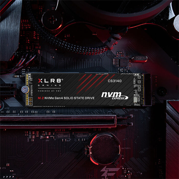 SSD PNY XLR8 CS3140 2TB Gen4 M.2 NVMe (7500/6850MB/s) image number 2