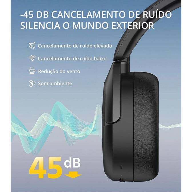 Auriculares Edifier W830NB ANC Bluetooth Marfil image number 3