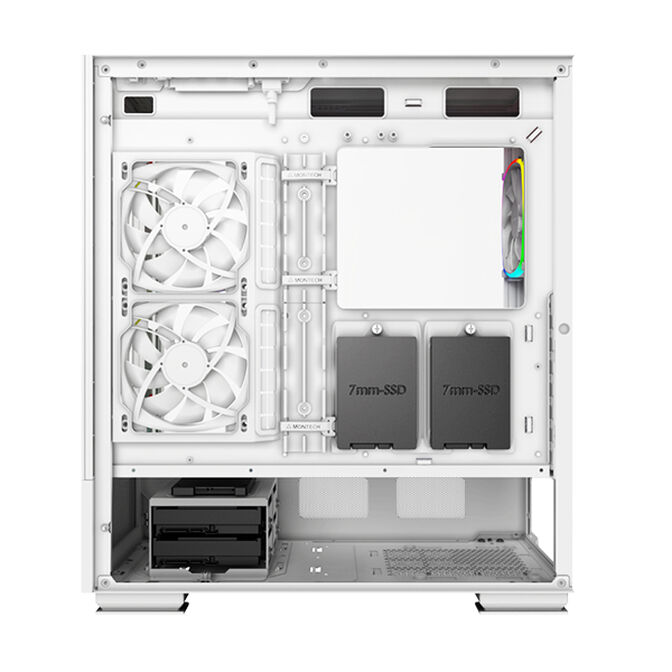 Caja ATX Montech SKY TWO - Blanco image number 5