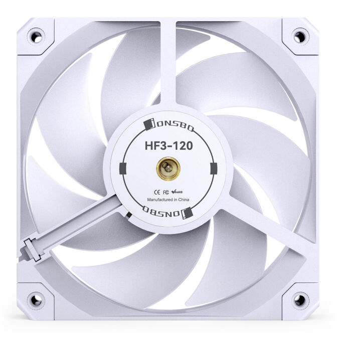 Ventilador Jonsbo HF3 Perfomance PWM Blanco - 120mm image number 5