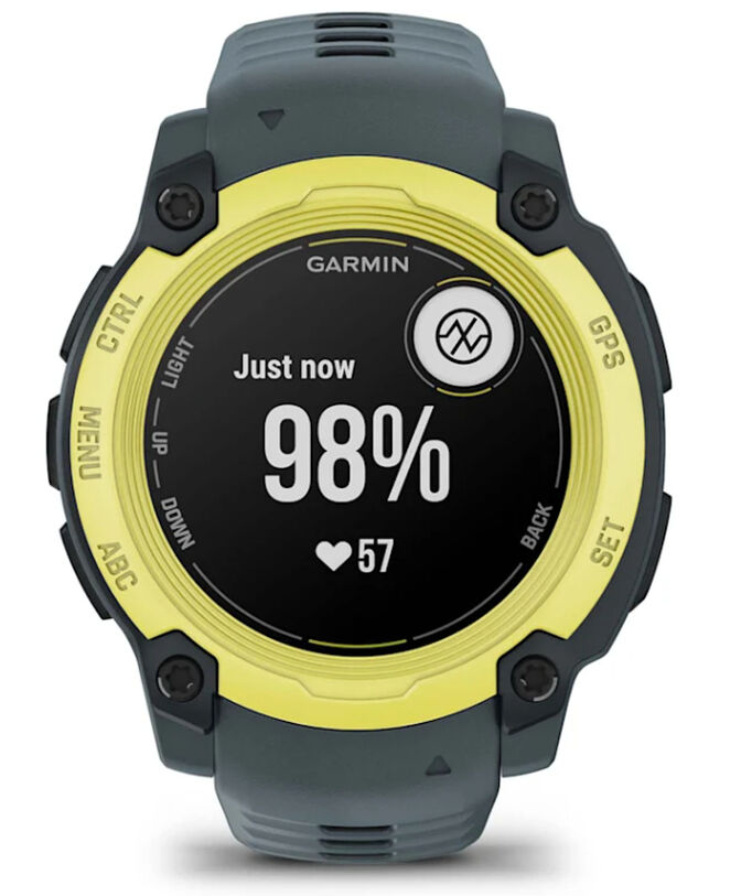 Smartwatch Garmin Instinct E 40mm Amarelo/Azul image number 8