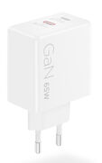Caregador Lenovo de Parede USB-C 65W Dual GaN Branco + Cabo USB-C 1.5m image number null