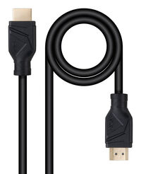 Cable HDMI V2.1 Nanocable CCS, A/M-A/M, Negro, 2 M