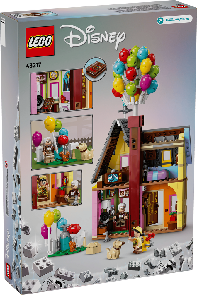 LEGO Disney: Casa de "Up", 598 Piezas (43217) image number 1