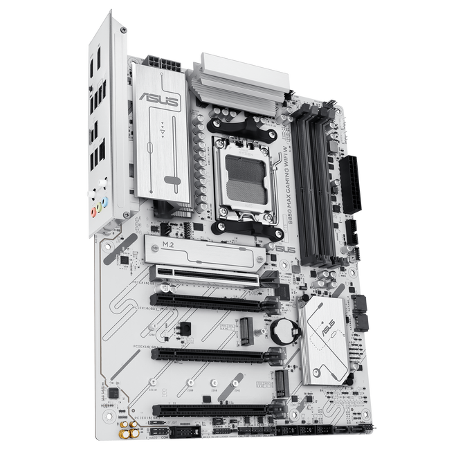 Placa Base Asus B850 MAX Gaming WiFi White image number 3