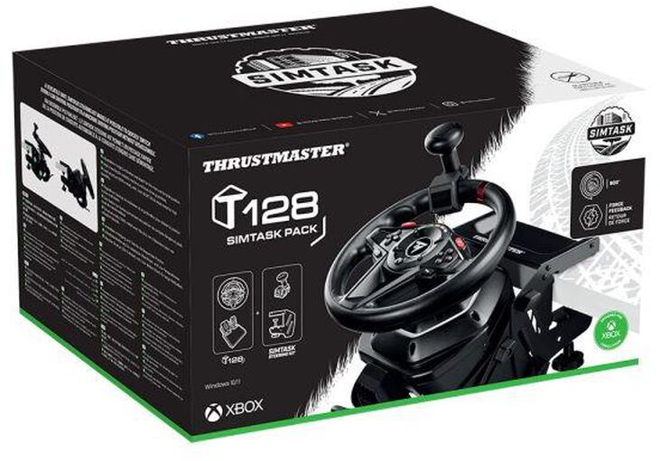 Volante + Pedais Thrustmaster T128 SimTask Pack Farming / Trucking Xbox / PC image number 4