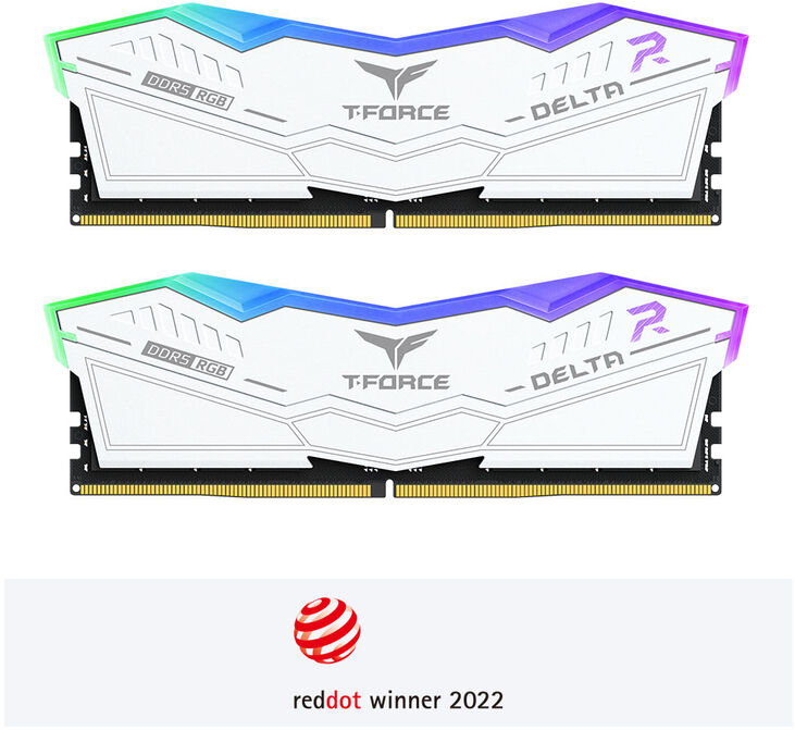 Team Group Kit 96GB (2 x 48GB) DDR5 6800MHz Delta RGB Branco CL36 image number 4