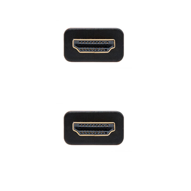Cable HDMI V2.0 4K@60Hz 18Gbps NanoCable USB-A M/M 2 M Premium Negro image number 2