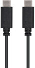 Cable USB 2.0 3A Nanocable USB-C M/M 1 M Negro image number null