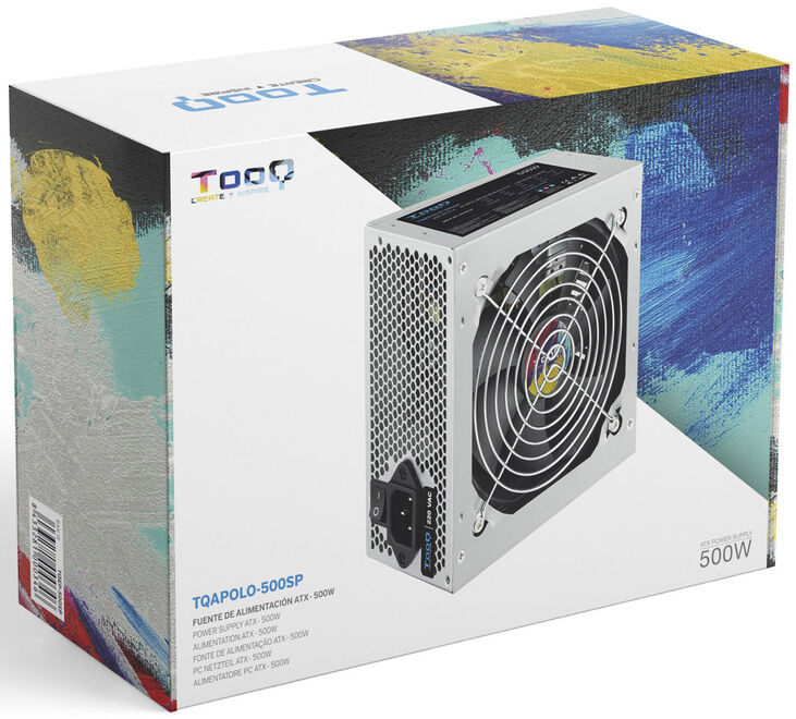 Fuente Alimentación Tooq 500W PFC Activo image number 4