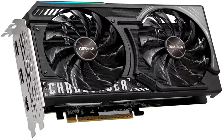 Tarjeta Gráfica ASRock Radeon RX 9060 XT Challenger OC 8GB GDDR6 image number 3