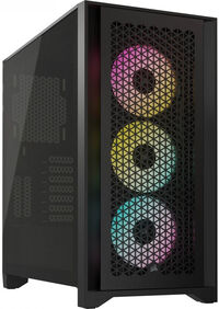 Torre ATX Corsair iCUE 4000D Airflow Negro Cristal Templado