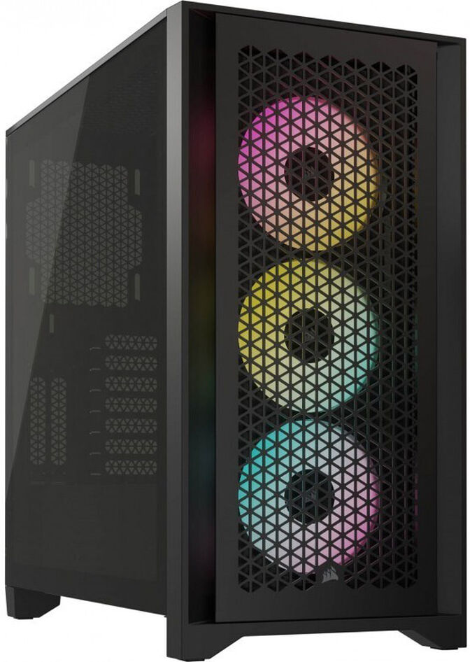 Torre ATX Corsair iCUE 4000D Airflow Negro Cristal Templado image number 0