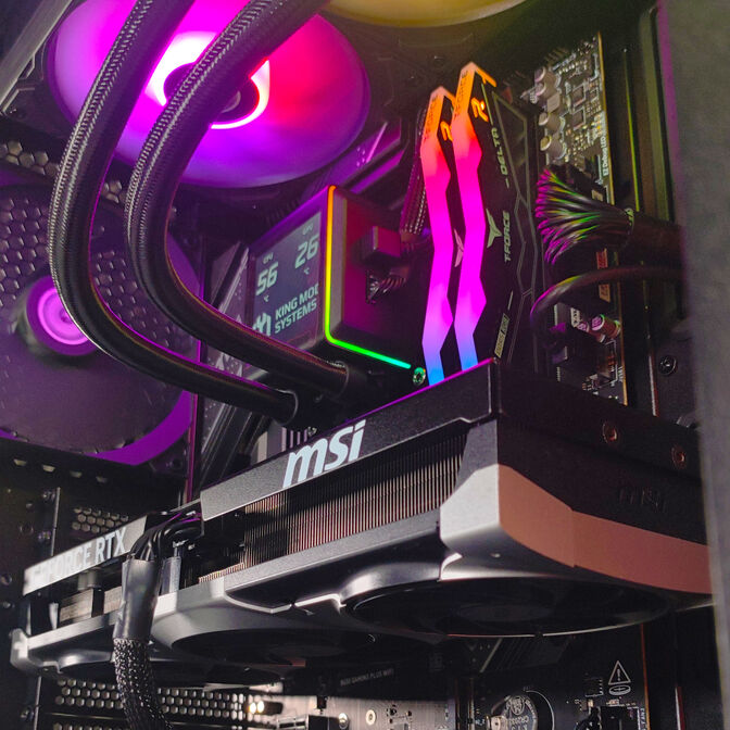 Ordenador King Mod Gamer-PC Ryzen 7 7800X3D 32GB DDR5 1TB RTX 5070 Ti WiFi W11 image number 6