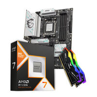 Bundle CPU Ryzen 7 9800X3D + Placa Base MSI B850 GAMING PLUS + Team Group Kit 32GB (2 x 16GB) DDR5 6000MHz