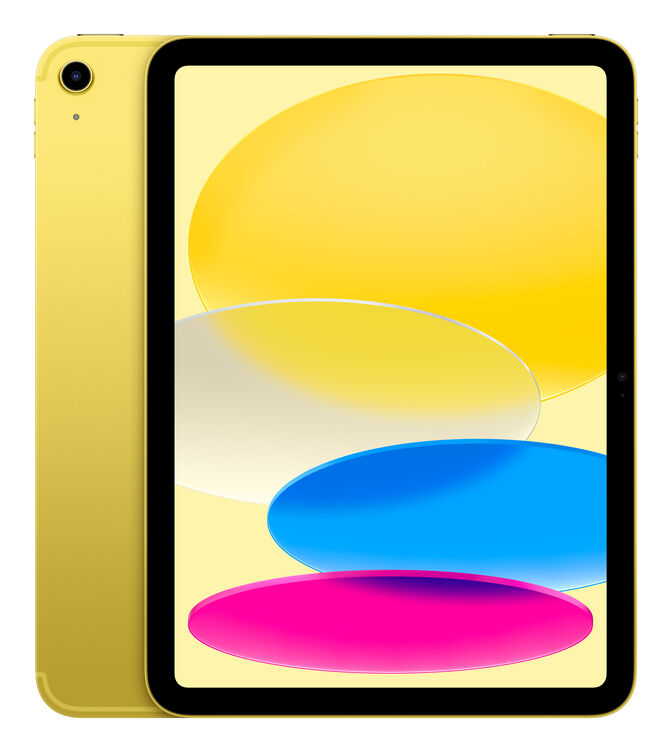Tablet Apple iPad A16 Wi-Fi + Cellular 256 GB 11" Amarillo image number 0