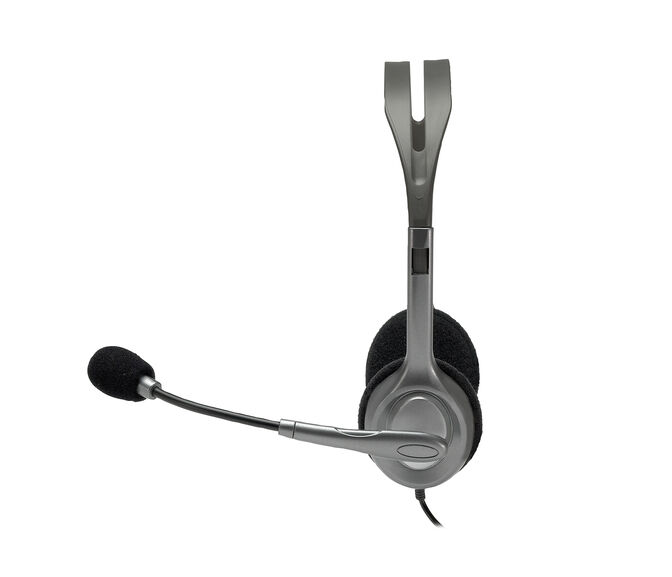 Auriculares Logitech H110 3.5mm Gris image number 1