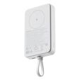 Xiaomi Power Bank Magn&eacute;tico 10000mAh con cable integrado - Blanco image number null