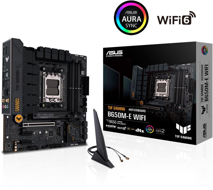 Placa Base Asus TUF B650M-E Gaming WiFi image number 1