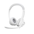 Headset Logitech H390 USB Branco image number null