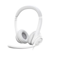 Headset Logitech H390 USB Branco