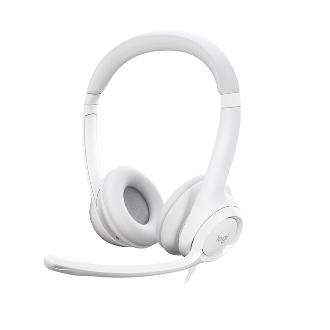 Headset Logitech H390 USB Branco image number 0
