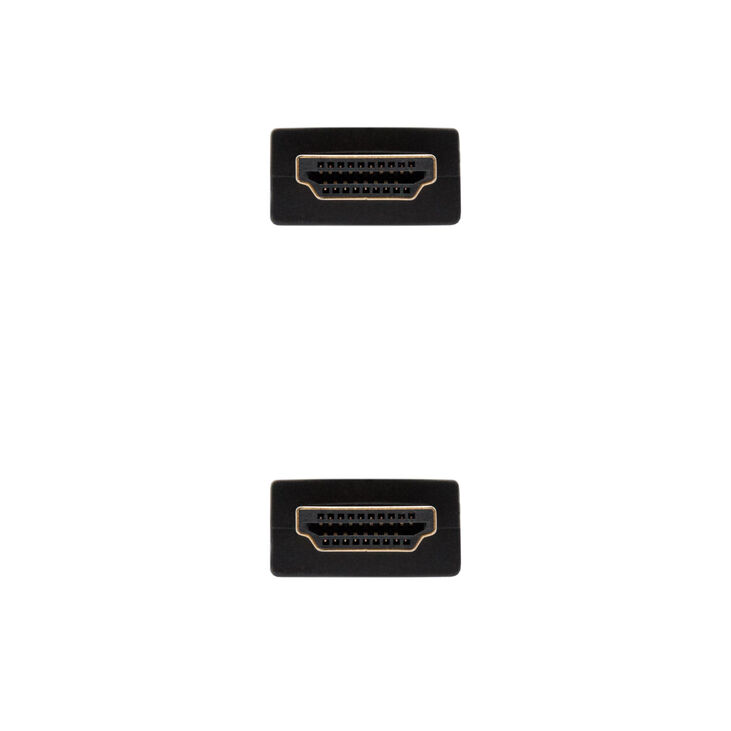 Cable HDMI V2.0 4K@60Hz 18Gbps NanoCable USB-A M/M 1.5 M Negro image number 2